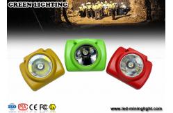 China 13000 lux 125lum Rechargeable LED Headlamp , high lumen headlamp portable supplier