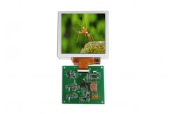 China Square TFT LCD Capacitive Touchscreen With 720 * 720 Dots Rgb Interface supplier