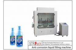 China Anti Corrosion Automatic Liquid Filling Machine With 12 Filling Nozzles supplier