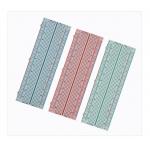 830 Point  Full Size Green Breadboard for prototyping to Develop DIY  with blue and red contacts for sale