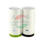 Food Water - Proof Paper Composite Cans With Aluminum Flat Cover Round PMS Print for sale