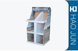 China Glossy Lamination Cardboard Display Boxes PDQ Presentation Stand For Food supplier