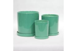 China Modern Glossy Ceramic Pots Lightweight For Indoor Decoration supplier
