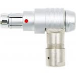 Fischer 3 Pin Male Right Angle Connector S102 For ARRI Alexa / RED DSMC2 For Sony Venice RS 3 Pin Plug 9 O'Clock for sale