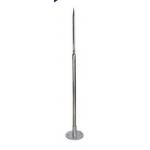 ESE Early Silver Color Lightning Protection Rod Customizable Length for sale