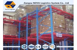 China High Densities Push Back Pallet Racking Storage With Three / Four Deep Systems supplier
