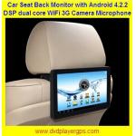 China 10.1Car Back Seat Monitor With WIFI,3G,Capacitive Touch Screen support 1080P for sale