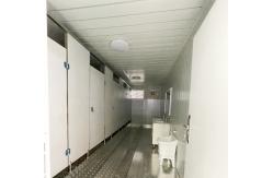 China Prefab Detachable Container House Moveable Toilet Easy Transportation Deployment supplier