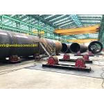 Heavy Duty Pipe Welding Rotator, 100T Bolt Adjustment Welding Tank Roller Stands for sale