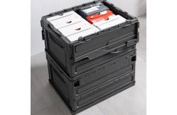 China Humanized Environmental Protection Plastic Storage Bin Collapsible supplier