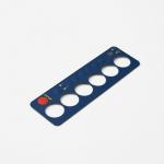 OEM Push Button Membrane Switch Graphic Overlay With UV Printing for sale