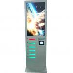 Wifi Public Cell Phone Charging Station High Resolution Screen Lockable for sale