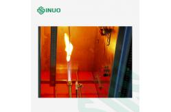 China IEC 60332 Single Insulated Cable Vertical Flammability Chamber supplier