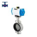 Stainless Steel Wafer Pneumatic Butterfly Valve for sale