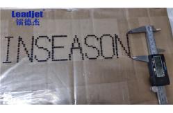 China A100 Non Contact Thermal Inkjet Coder , 12KG DOD Inkjet Printer For Metal supplier