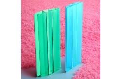 China Impact Proof Polycarbonate H Connecter / Polycarbonate Extruded Plastic Profiles supplier