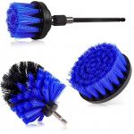 Blue Colour 4 Pieces Brush For Cordless Drill Attachment, Scrubber Cleaning Kit for sale