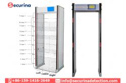 China IP65 Weather-proof Walk Through Security Detector 100 Working Frequency Bands supplier