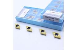 China DCMT11 Positive CNC Turning Inserts with 5MT Semi-Finish Chipbreakers, Cermet Turning Insert supplier