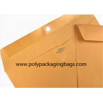 6x9 9x12 10x13 Golden Brown Paper Self Adhesive Envelope File for sale