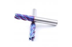 China High Efficiency Steel Milling Cutter Nano Coating For Tungsten Steel supplier