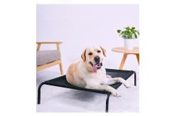 China SGS 80cm Foldable Raised Dog Bed Cot Breathable 600D PVC supplier
