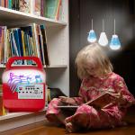 Solar Photovoltaic Power Generation Solar Reading Lamps SRE685 for sale