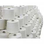 Raw white bright Core Spun Yarn 21/2 TFO For Industrial Sewing thread  high tenacity for sale