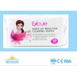Sensitive Skin Care Makeup Remover Wet Wipes Soft Biodegradable for sale