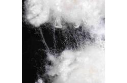 China 15D Polyester Staple Fibre Fire Retardant Lightweight Artificial Microfiber  supplier