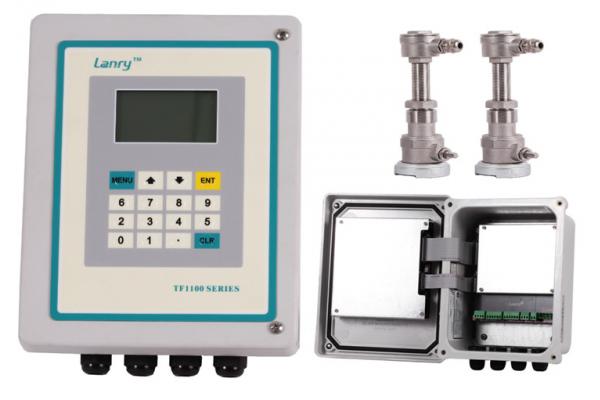 High Reliability Insertion Ultrasonic Flow Meter GPRS Solar Power Supply