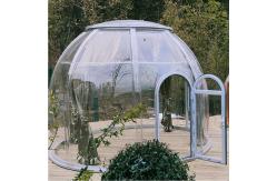 China Aluminium Large Bubble Tent Noise Reduction Clear Plastic Igloo Tent supplier