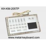Custom Industrial Keyboard with Touchpad for Internet Kiosk 15 Keys for sale