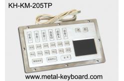China Custom Industrial Keyboard with Touchpad for Internet Kiosk 15 Keys supplier