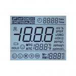 White Backlight TN LCD Display For Air Conditioner Mono LCD Module for sale