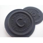 Promotion Custom Reflective Black TPU Badge For Clothes
