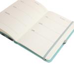 128gsm 1C Pantone Recycled Paper Notebook Hardcover Leather 128sht for sale