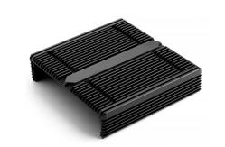China 6005 Custom Made LED Round Extruded Aluminum Heatsink supplier