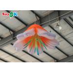 6.6FT Giant Inflatable Flower With Led Lights Inflatable Flower For Park