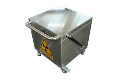 China Nuclear and Medical Waste Box Radioactive Source Storage Lead Shielded Box supplier