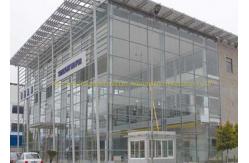 China ASTM BS Steel Frame Structure Car Showroom Steel Structure Workshop supplier