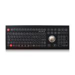 Rugged Flat Membrane Medical Keyboard All In One Function washable Keyboard