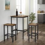 Square Bar Table for Sale, Industrial Style Bar Table, Kitchen Furniture, Dining Furniture, LBT25X for sale