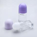 Eco Friendly Glass Roller Ball Bottles Beautiful 50ml For Essential Oil for sale