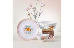 China Customized Colour Ceramic Dinnerware Sets FOB SHENZHEN for Under Glazed Technique supplier