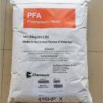 PFA 6502NZ Blow molding grade compression molding resin transfer molding lining applications ——test for sale