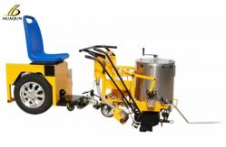 China 160kg Hand Push Thermoplastic Road Marking Machine Boosting Driver supplier