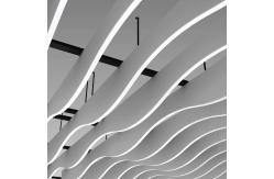 China Plain Pattern Wave Ceiling Design supplier
