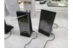 China Desktop Dual Sided LCD Touch Screen Advertising Kiosk with WLED Backlight supplier
