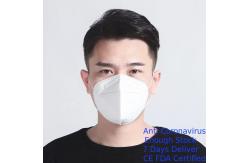China Five Layers N95 Face Mask Filtration Three Dimensional Breathing Space Anti - Fog supplier